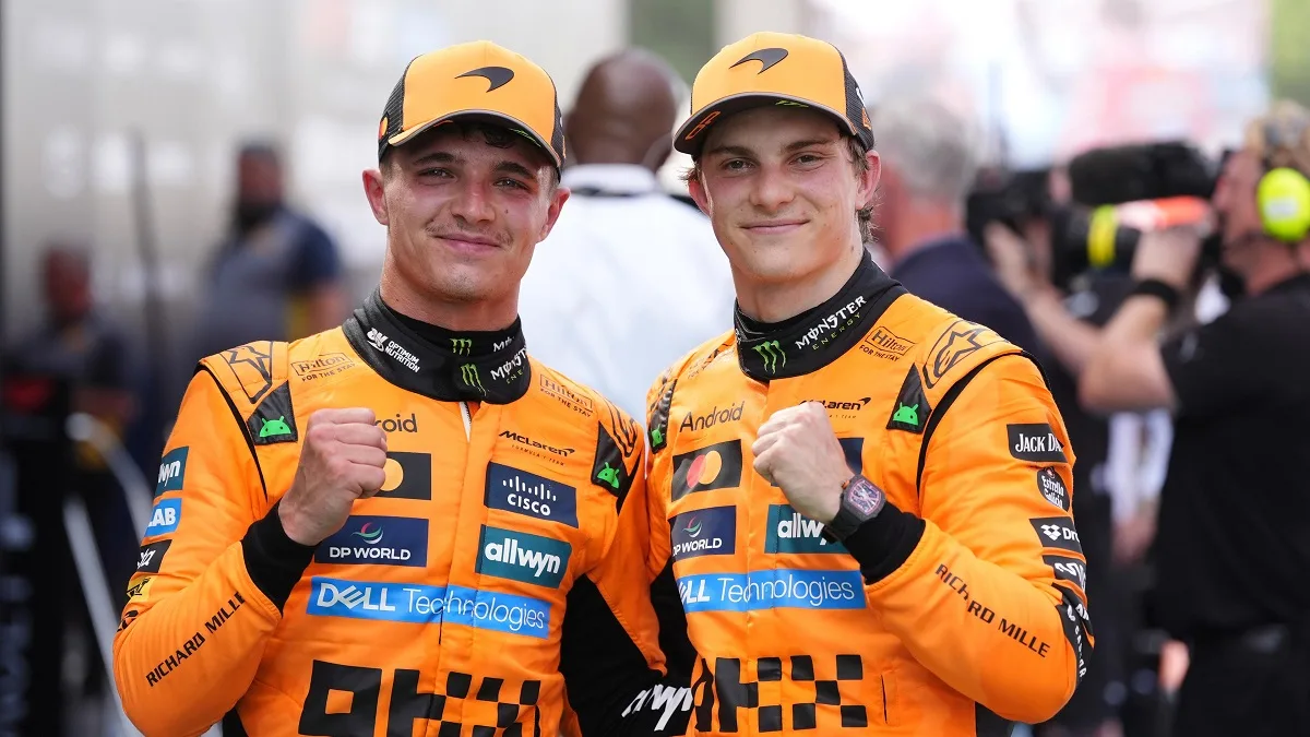 Lando Norris e Oscar Piastri