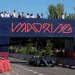 Carlos Sainz durante un road show presso l'area dove sorgerà il Madring, in attesa dell'approvazione per ospitare la F1, da parte della FIA
