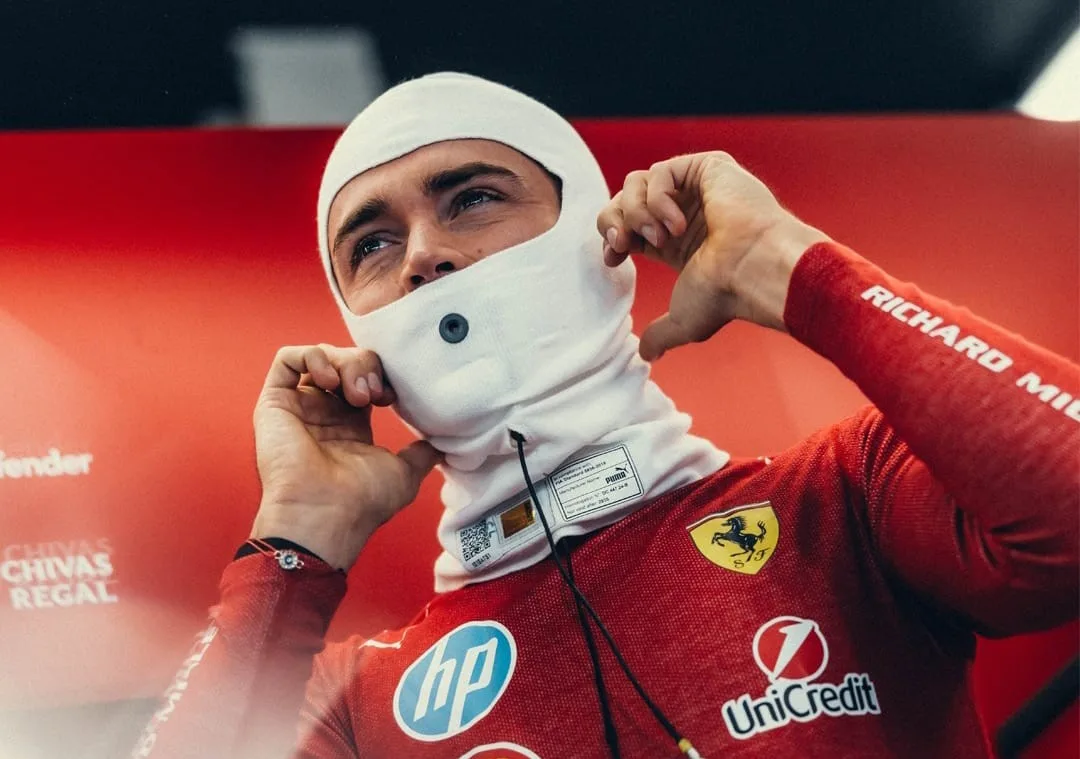 Charles Leclerc al GP di Gran Bretagna