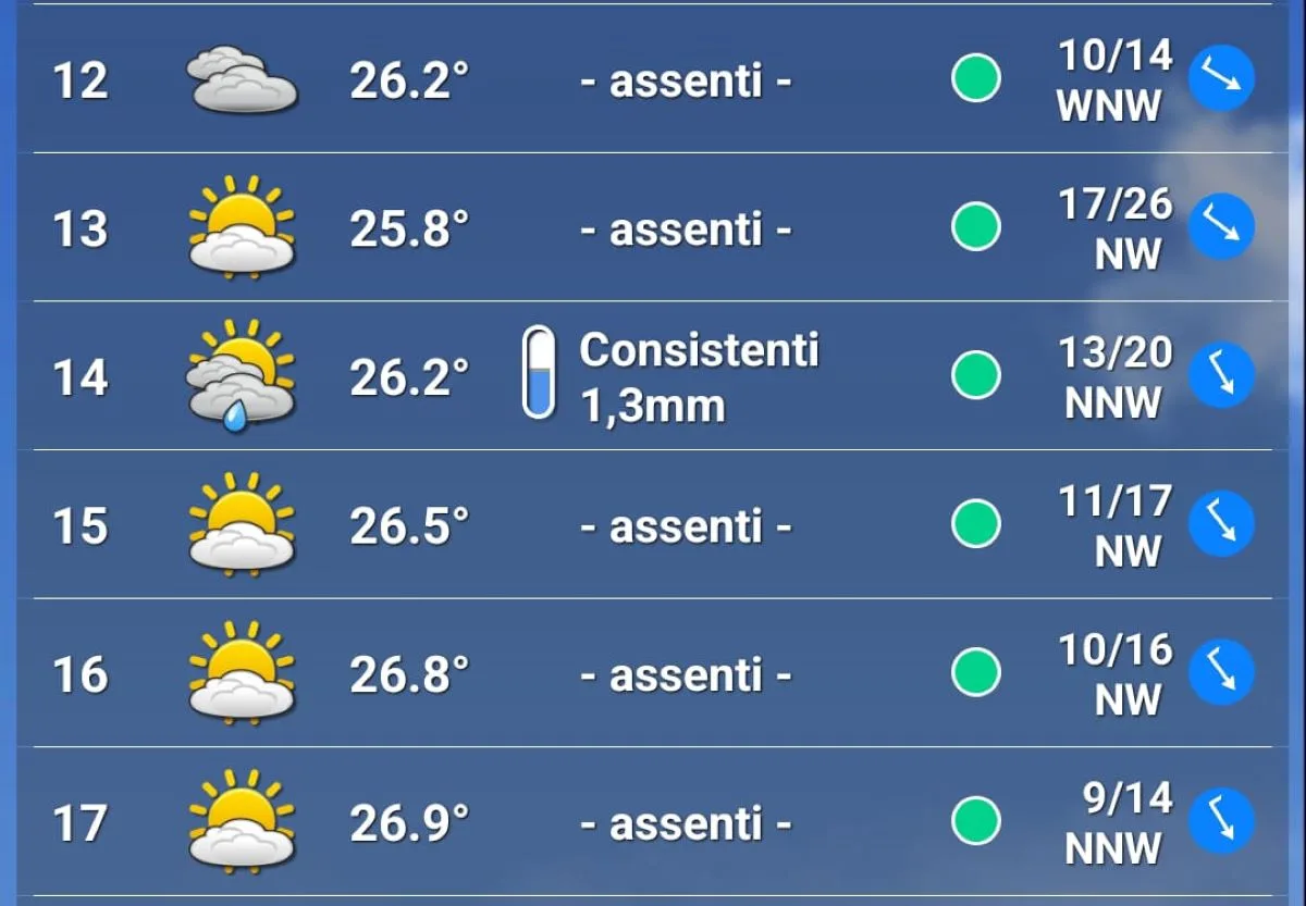 Le previsioni meteo per sabato 2 agosto al GP d'Ungheria 2025