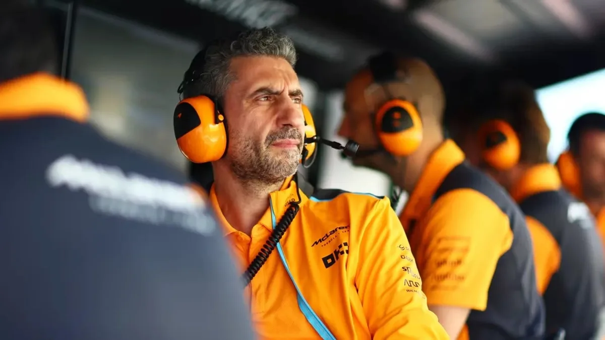 L'italiano Andrea Stella, team principal della McLaren
