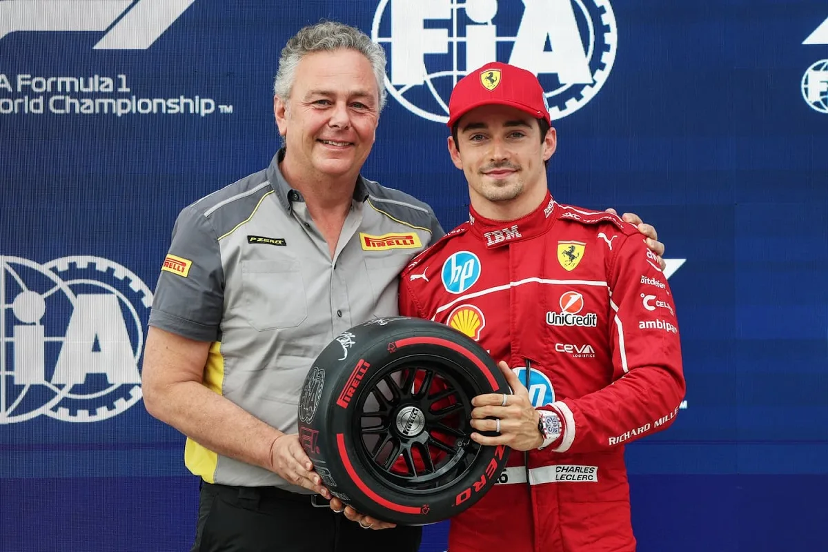 Leclerc con il premo per la pole position