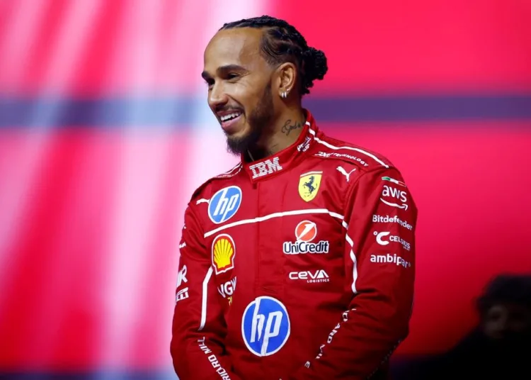 Lewis Hamilton Ferrari