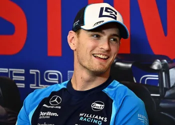 Logan Sargeant quando era un pilota della Williams in Formula 1