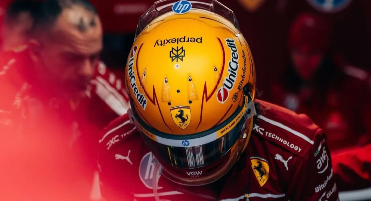 Lewis Hamilton pilota Ferrari