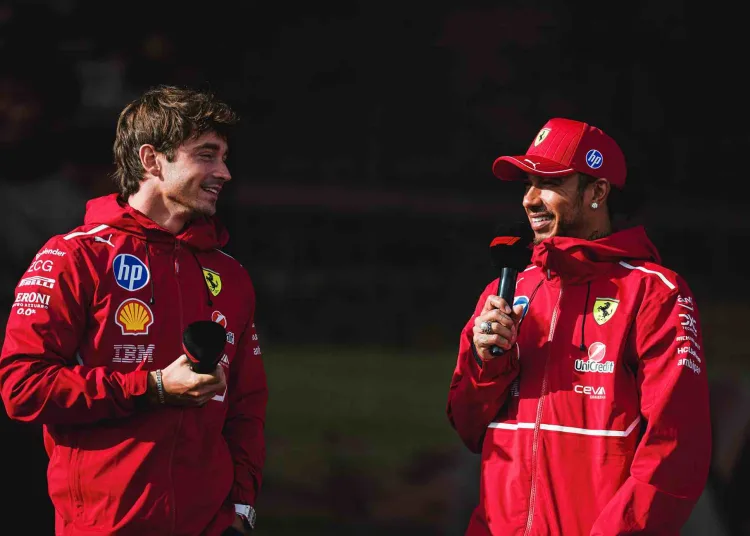 Piloti Ferrari incontrano in fan in Olanda