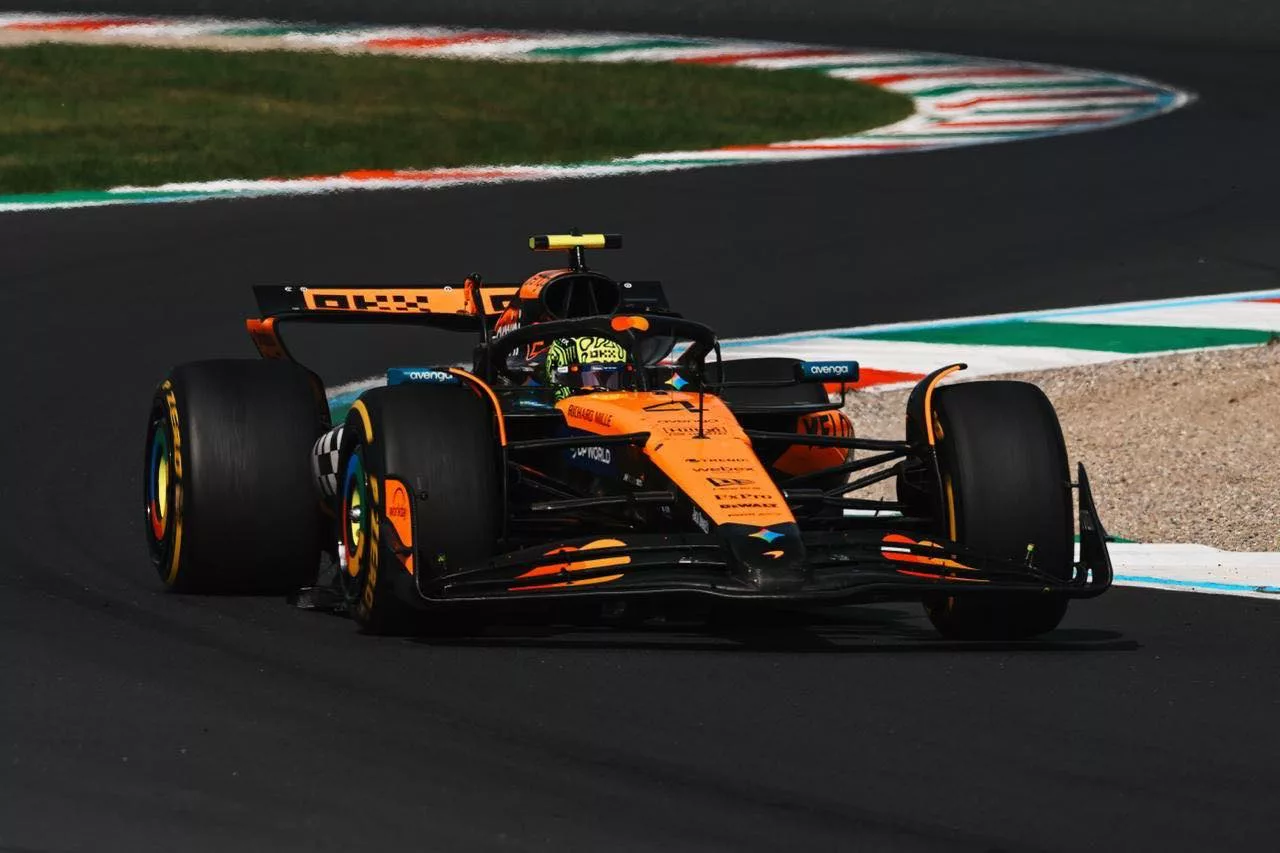 f1 mclaren norris Piastri