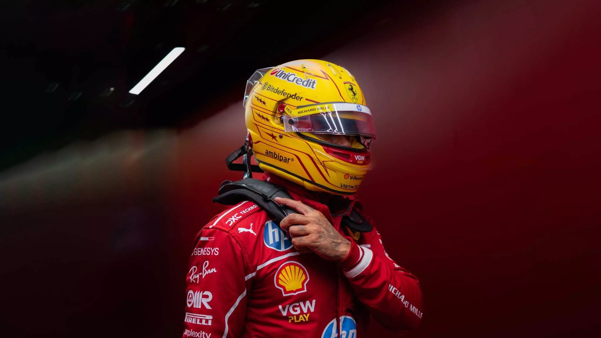 Ferrari Leclerc Hamilton f1
