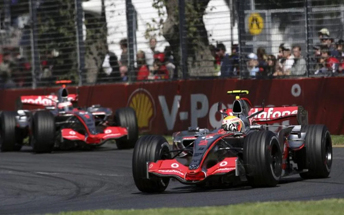 Lewis Hamilton Melbourne 2007