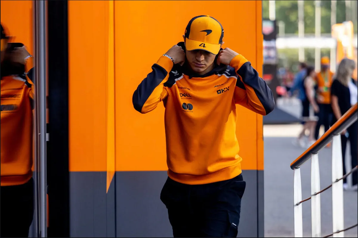 McLaren Norris Piastri