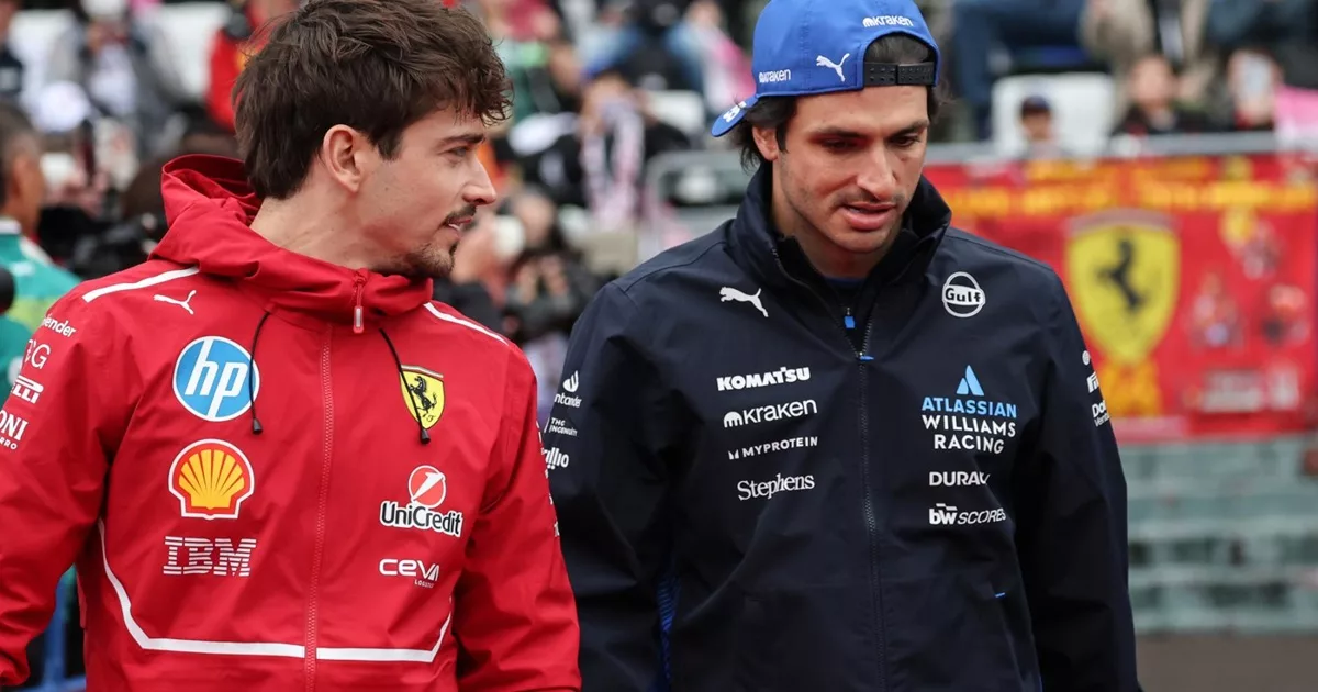 Charles Leclerc Carlos Sainz