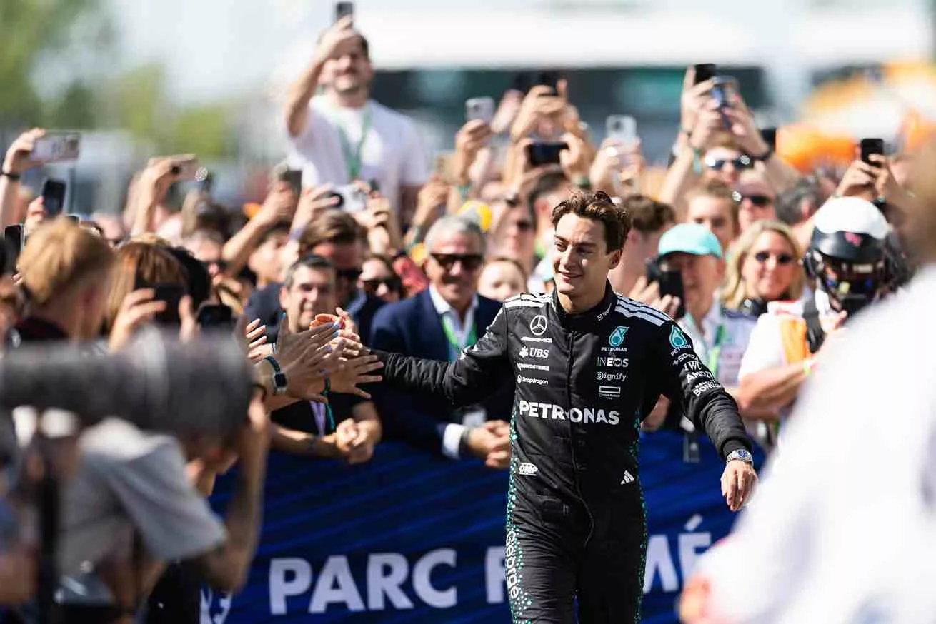 Mercedes George Russell F1