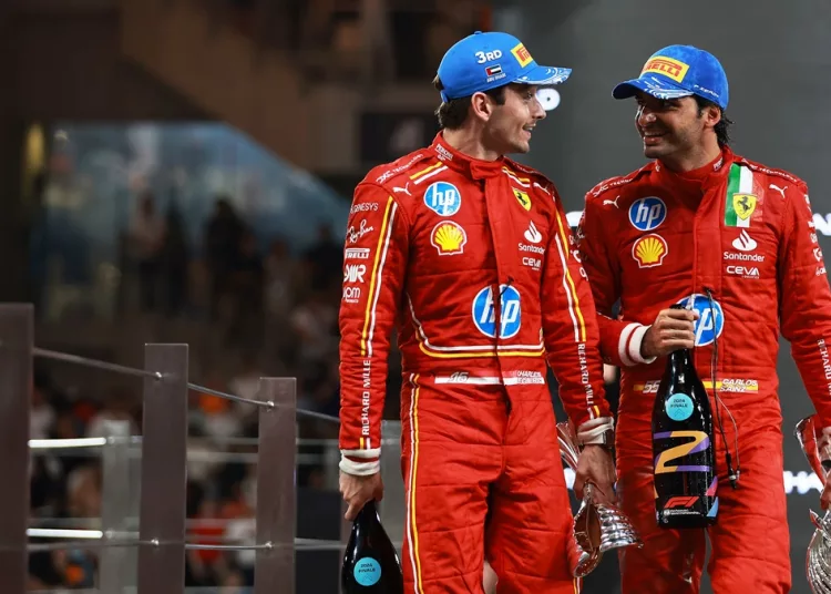 Charles Leclerc Carlos Sainz