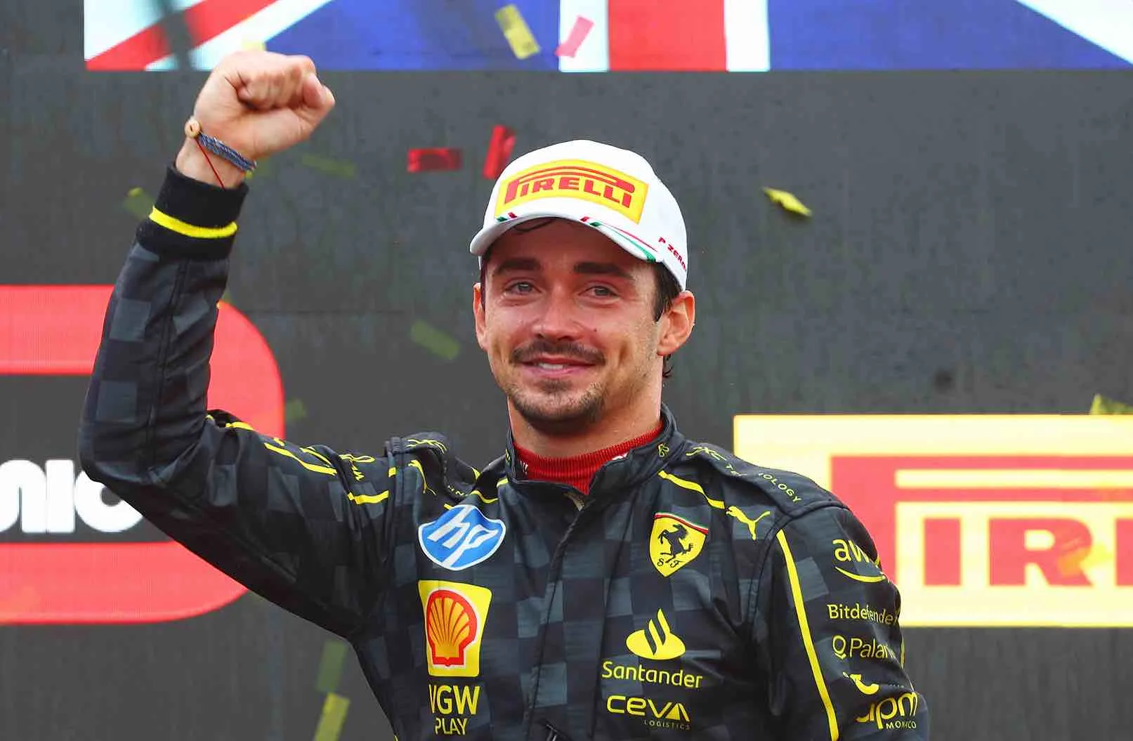 Charles Leclerc porta la Ferrari sul podio a Monza