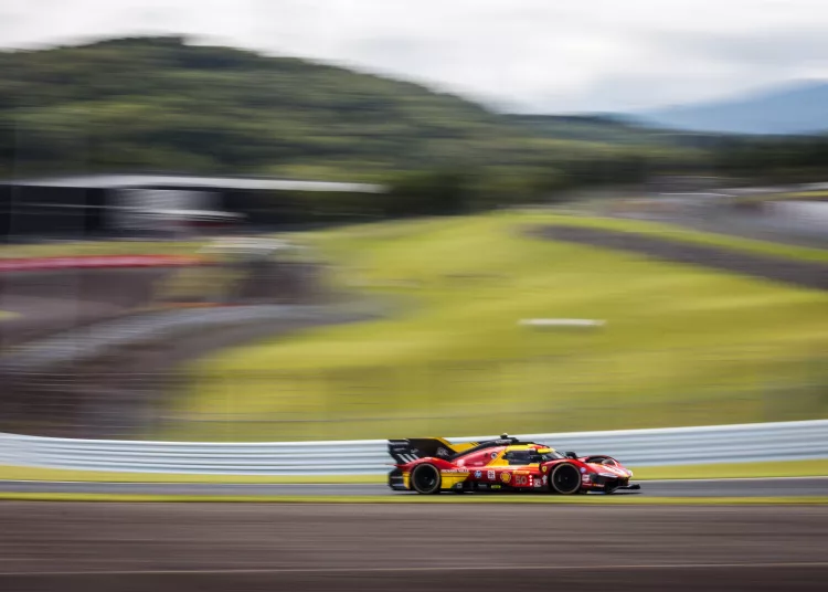 La 499P al Fuji nel 2024