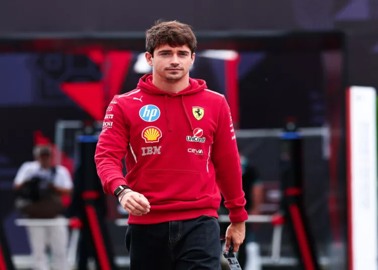 Ferrari Singapore Leclerc