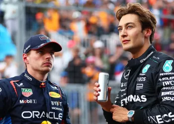 George Russell Max Verstappen