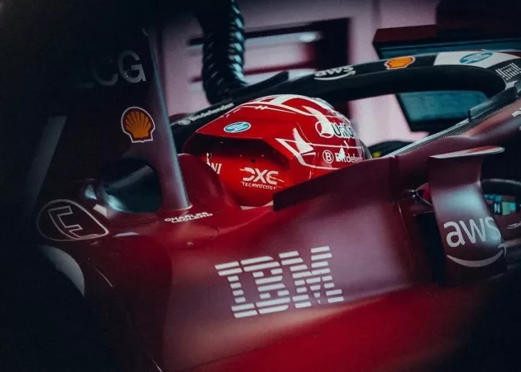 gp usa leclerc ferrari