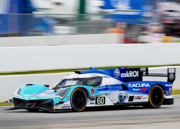 La Acura #60 di Blomqvist in pole position