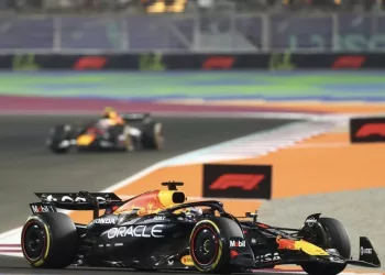 Max Verstappen durante la sprint del Qatar