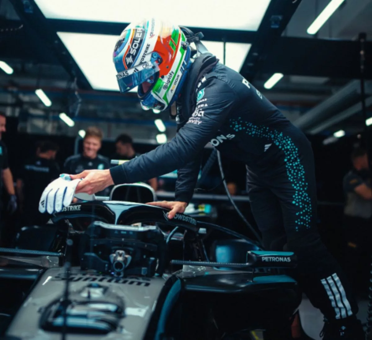 Kimi Antonelli, GP Qatar 2025 - Qualifiche, Mercedes