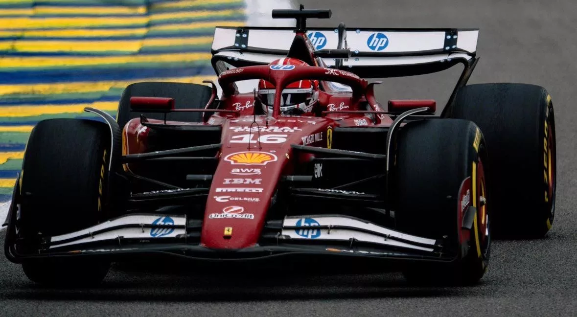 gp brasile leclerc ferrari