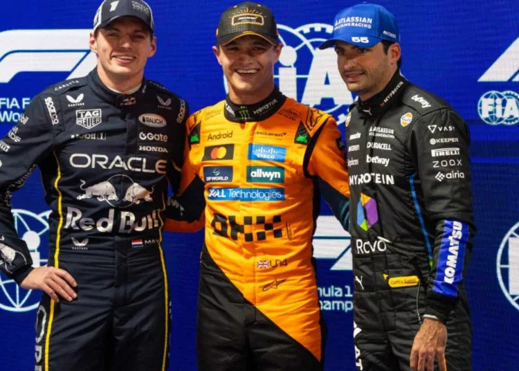 griglia di partenza gp las vegas 2025 f1