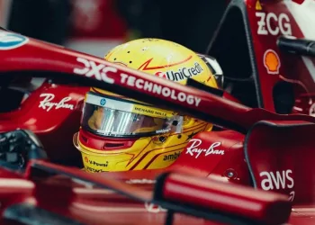 GP Qatar Hamilton Ferrari