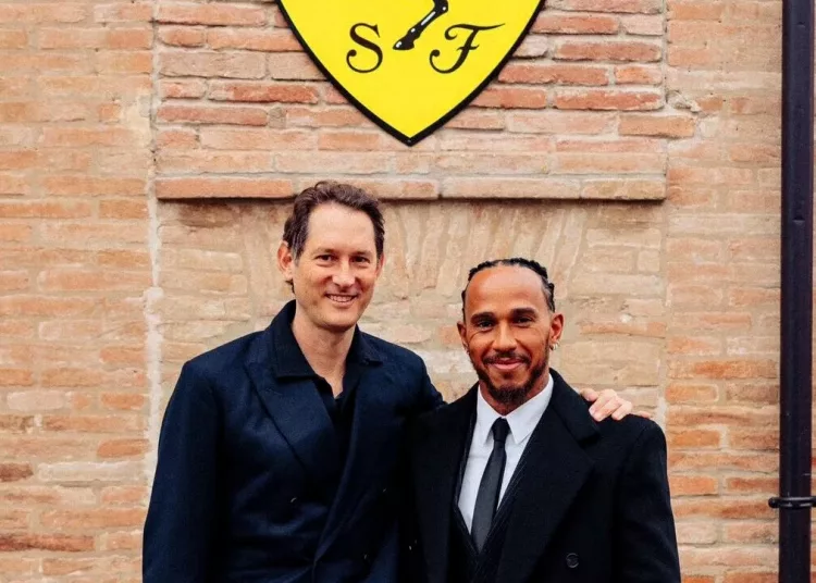 Elkann Hamilton Ferrari