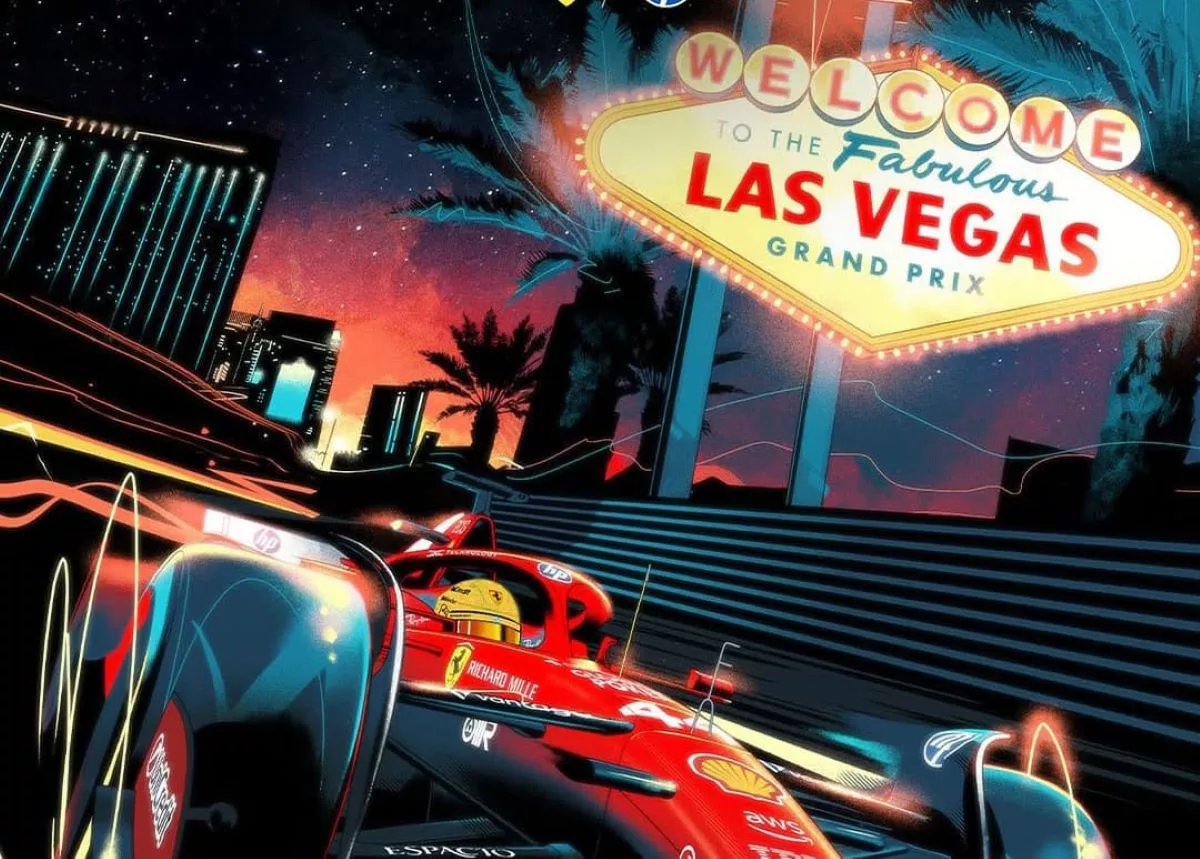 GP Las Vegas manifesto Ferrari