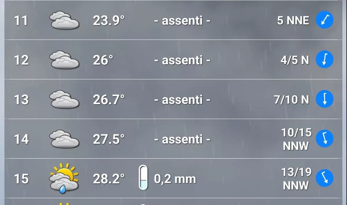 Meteo GP Brasile 2025