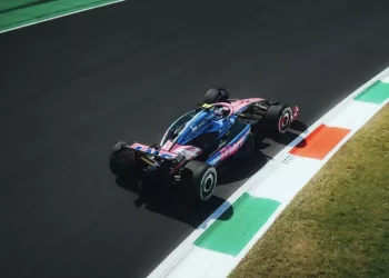 La Alpine A525 sul circuito di Monza