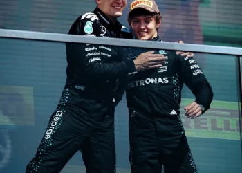 George Russell e Kimi Antonelli a Montréal