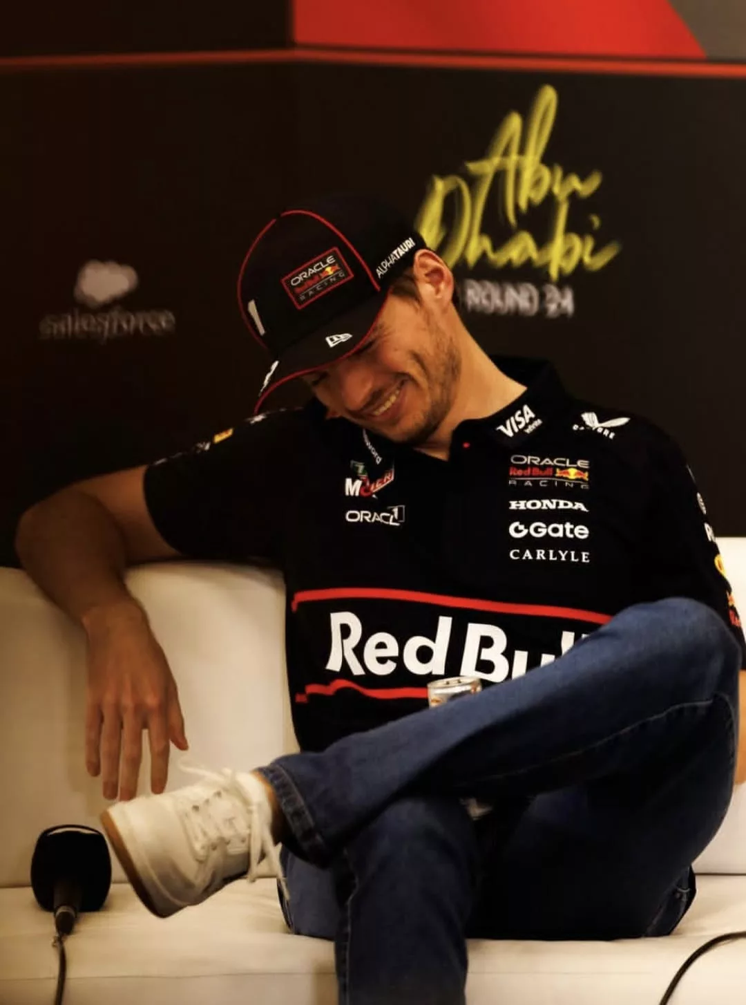 Max Verstappen ai microfoni di F1 nel giovedì