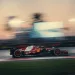 Charles Leclerc con la sua SF25 ad Abu Dhabi