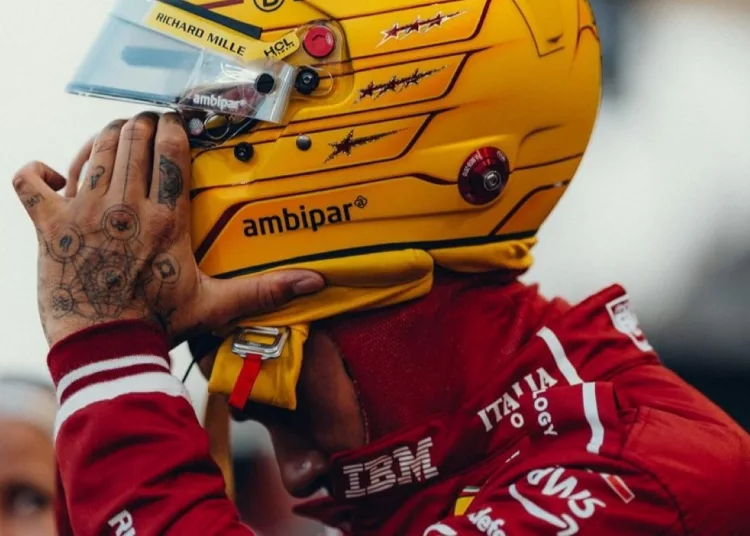 Lewis Hamilton Ferrari