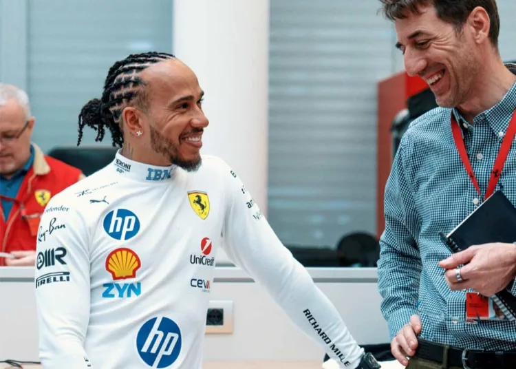 ferrari lewis hamilton