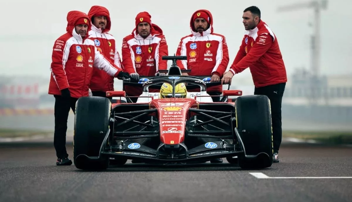 Hamilton Ferrari