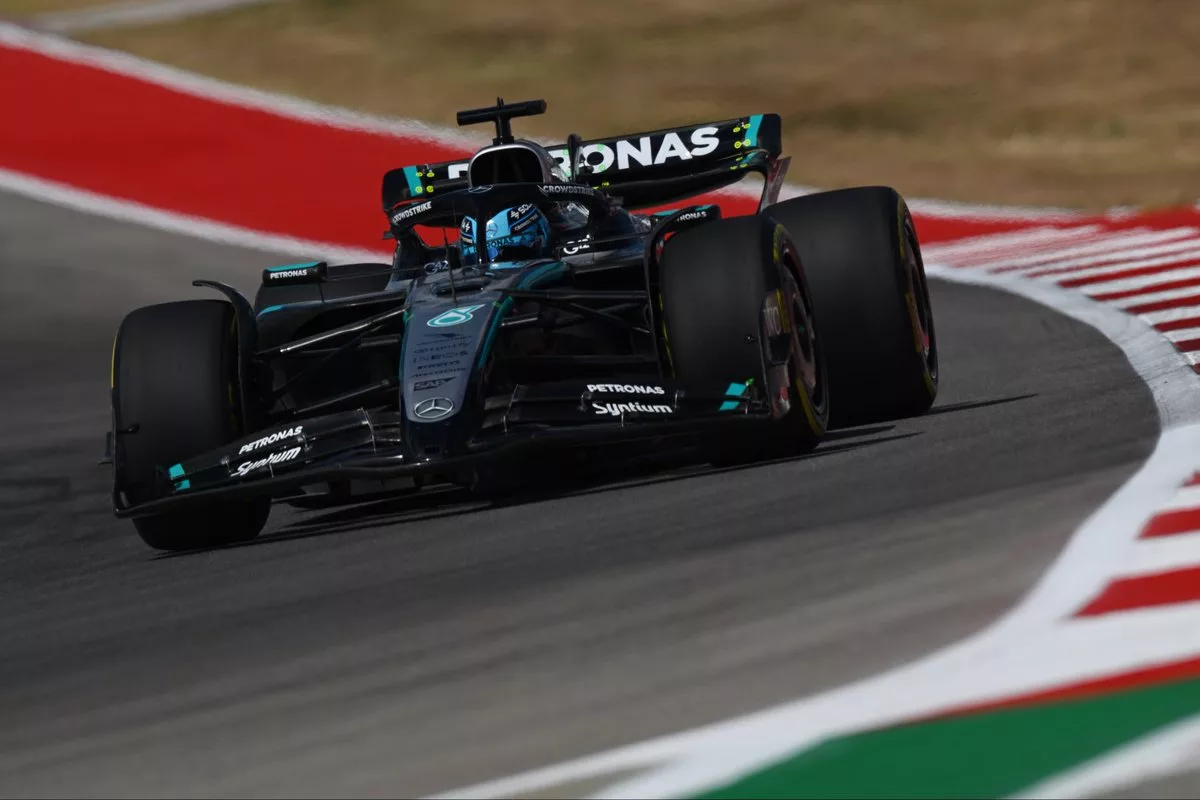 George russell mercedes f1