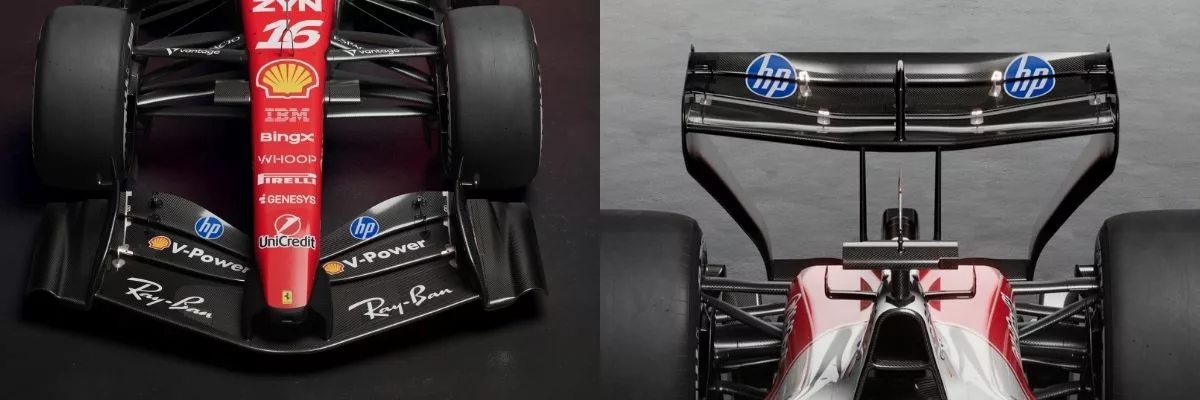loghi HP ferrari sf26 - ali